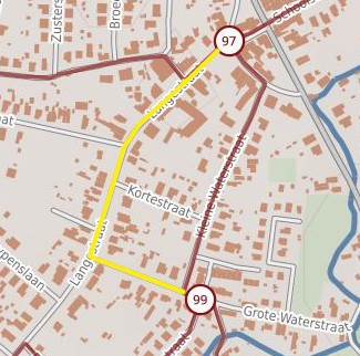 Omleiding Verlooywandeling