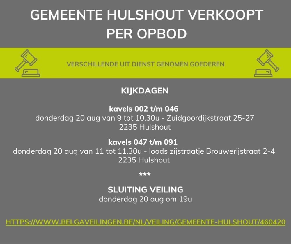 openbare verkoop