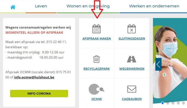 werken op afspraak