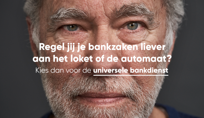 affiche universele bankdienst