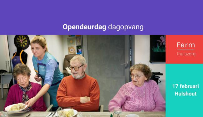 Opendeur dagopvang en mantelzorgvorming - Ferm Thuiszorg © ferm thuiszorg