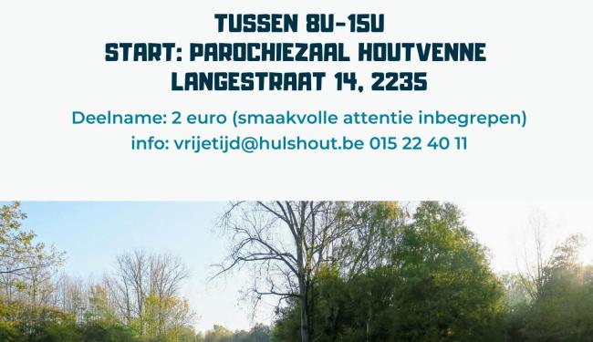 Winterwandeling gemeente Hulshout © Gemeente Hulshout