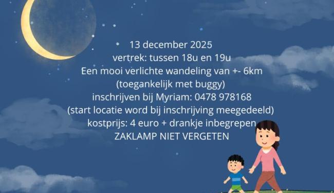 lichtjeswandeling © Gezinsbond VZW