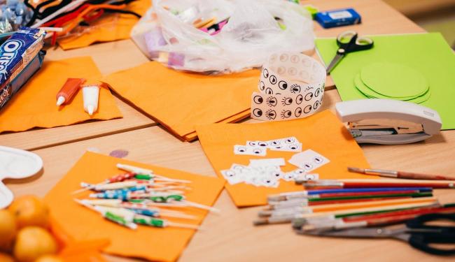 Knutselnamiddag voor kinderen © Gezinsbond VZW