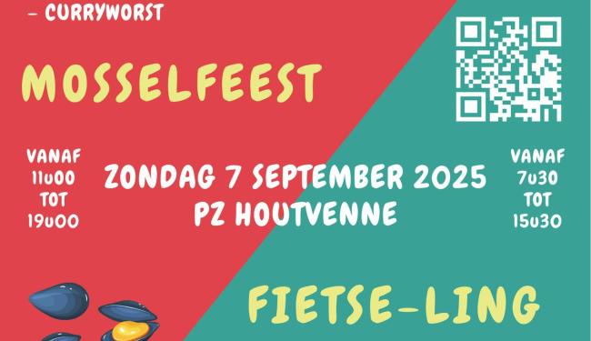 Mosselfeest en Fietse-ling Chiro Houtvenne © Chiro Houtvenne