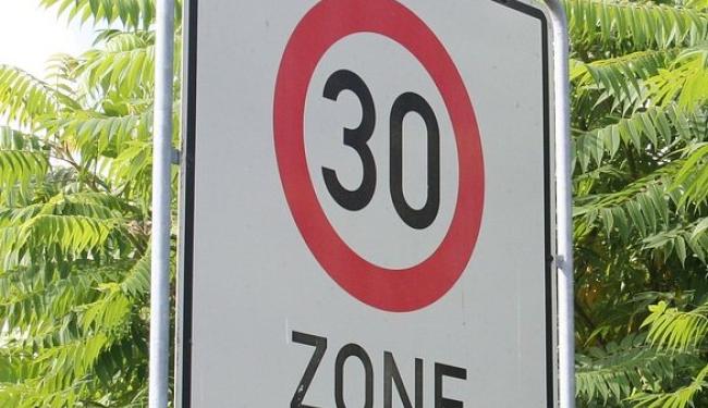 Afbeelding bord zone 30