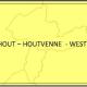 gele kaart grenzen Hulshout