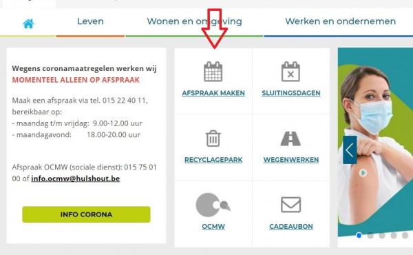 werken op afspraak