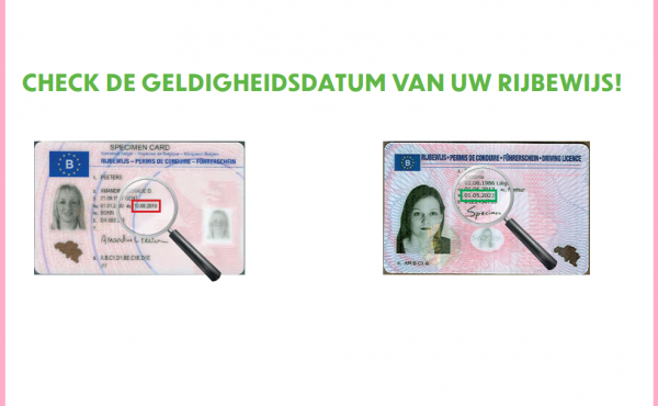 Afbeelding rijbewijs vernieuwen