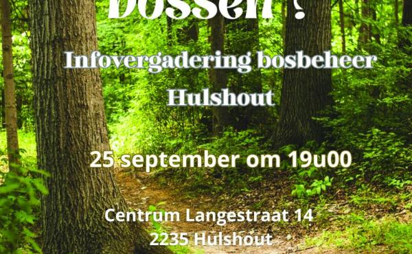 Wat met onze bossen?