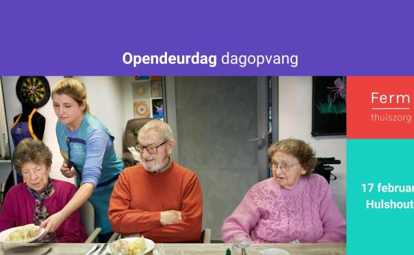 Opendeur dagopvang en mantelzorgvorming - Ferm Thuiszorg © ferm thuiszorg