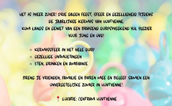 Kermis Houtvenne II © Hulshout