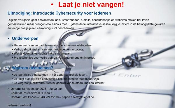 Laat je niet vangen Phishing © raak hulshout